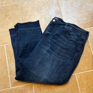 NYDJ Sheri slim LiftxTuck dark wash size 28W denim jeans